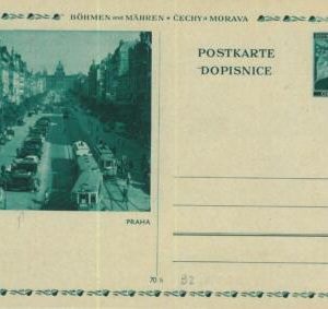 93405 - Czechoslovakia Bohemia Moravia - Postal History - STATIONERY CARD - TRAM
