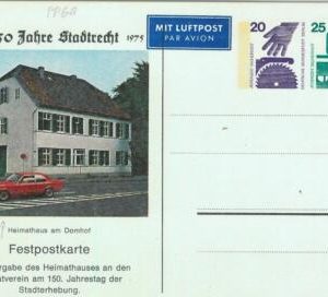 93424 - GERMANY Berlin - Postal History - STATIONERY CARD - CARS Architecture