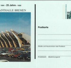 93425 - GERMANY Berlin - Postal History - STATIONERY CARD - CARS Music ARTS