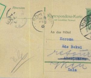 93453 -  AUSTRIA - POSTAL HISTORY - Private advertising STATIONERY - Auto Club