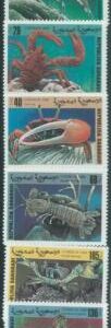 C0473 - Western SAHARA OCCIDENTAL - 1999, Set of 6: Shellfish, Marine Life