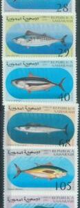 C0439 - Western SAHARA OCCIDENTAL - 1997, Set 6: Fish, Marine Life