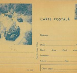 93193 - ROMANIA  - POSTAL HISTORY - STATIONERY COVER Trucks Soldiers 1967