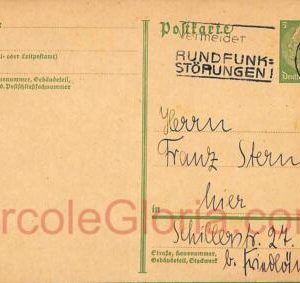 ad5981 - GERMANY Poland - POSTAL HISTORY - STATIONERY CARD  from BRESLAU 1934