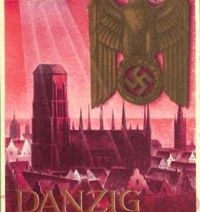 ad5978 - GERMANY Poland DANZIG - POSTAL HISTORY - STATIONERY CARD  Propaganda
