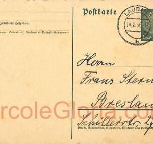 ad5980 - GERMANY Poland - POSTAL HISTORY - STATIONERY CARD  from LUBAN 1936
