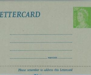 74775 - POSTAL HISTORY - AUSTRALIA - STATIONERY Letter CARD Higgings & G. # L 71
