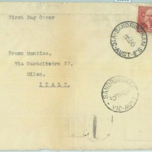 86290 - AUSTRALIA - Postal History - FDC COVER to ITALY 1949