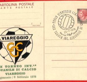 aa2445 - ITALY - Postal History - PRIVATE PRINT Stationery Card Football 1978