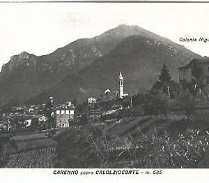 73165  - CARTOLINA d'Epoca - LECCO  provincia :  CARENNO  - Colonia Niguardese