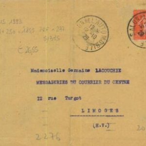 93474 - FRANCE - POSTAL HISTORY - SPECIAL POSTMARK on COVER: AUTOMOBILE Club