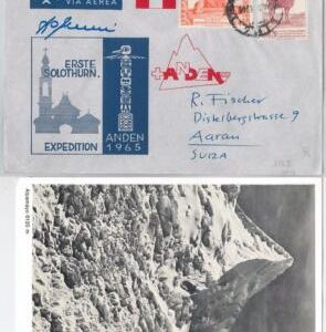 65570 - MOUNTAINEERING - Postal History : ITALIAN EXPEDITION to PERU 1965