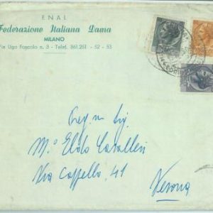 67912 - ITALY - POSTAL HISTORY -  HEADED COVER:  CHESS Draughts checkers 1960