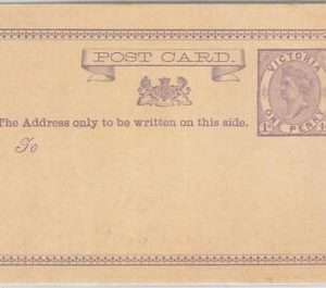 65783 - AUSTRALIA: VICTORIA - Postal History -  STATIONERY CARD :  H & G  # 2