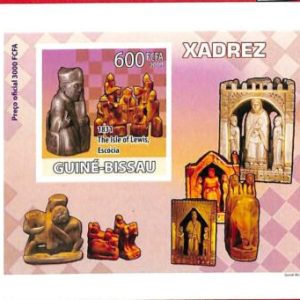 A0807a - GUINEE Guinea -  IMPERF SHEET - SPORT:  CHESS 2009