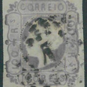 88265  - PORTUGAL -  STAMP -   Yvert #  8  Very Fine  USED