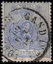 94754e  - BELGIUM Belgique - STAMP - Yvert # 24a -  USED