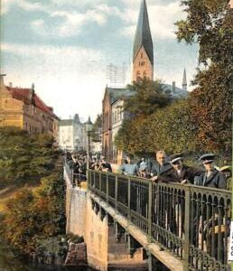 ac9706 - DENMARK - VINTAGE POSTCARD -  Odense, Albanibroen