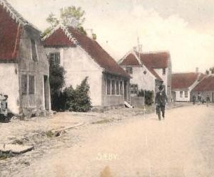 ac9717 - DENMARK - VINTAGE POSTCARD - Saeby