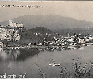 55671  -- CARTOLINA d'Epoca - LAGO MAGGIORE:  ANGERA