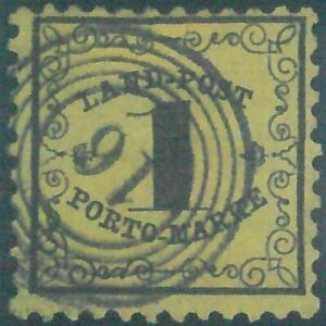 88183 -  GERMANY Baden -  STAMP:  Michel TAX  # 1a - FINE USED - Certified