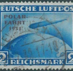 88161 - GERMANY Reich - STAMPS:  Michel # 457 USED -- ZEPPELIN Polar flight