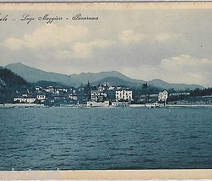 55675  -- CARTOLINA d'Epoca - LAGO MAGGIORE:  ANGERA