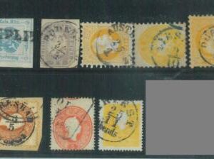88023 -  AUSTRIA -  STAMPS : Small lot of EARLY STAMPS - Fine USED