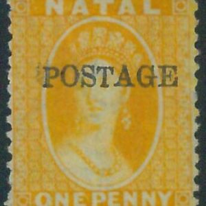88535 -  NATAL - STAMPS - Stanley Gibbons # 82  - MINT HINGED MH -  SIGNED!