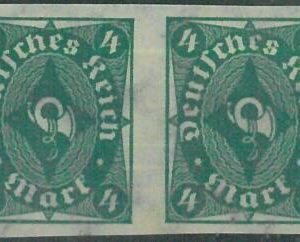 88164 -  GERMANY Reich  - STAMP:  Michel  # 226aU pair - Mint lightly hinged MLH