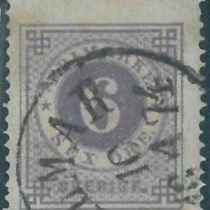 88321 - SWEDEN - STAMP - MICHEL  # 20A  -  USED
