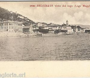 55681 -- CARTOLINA d'Epoca - LAGO MAGGIORE:  Belgirate