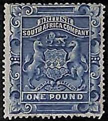 94887a - RHODESIA - STAMPS - SG # 10 -  MINT Hinged -  VERY FINE