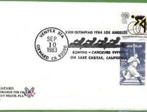 af3783 - USA - POSTAL HISTORY - Special Postmark - ROWING Olympic Games 1983