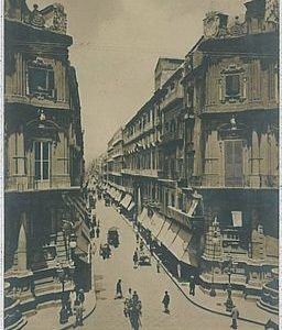 CARTOLINA d'Epoca PALERMO città - QUATTRO CANTONI - 1902