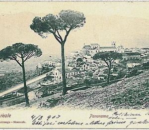 35803  CARTOLINA d'Epoca PALERMO  - Monreale - 1903