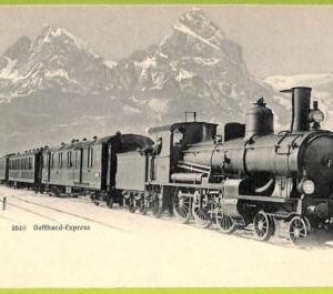 ad4723 - SWITZERLAND Schweitz - Ansichtskarten VINTAGE POSTCARD-Gotthard-Express