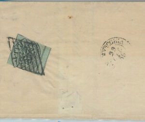 82382 - ANTICHI STATI: Pontificio - STORIA POSTALE: Sass 2  su Busta 1856