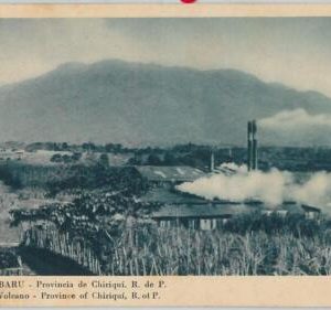59932 - PANAMA - POSTAL HISTORY: STATIONERY CARD 1938 - Volcano BARU
