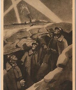 CARTOLINA d'Epoca - MILITARE  :  X ANNUALE della VITTORIA   Serie GUERRA NOSTRA