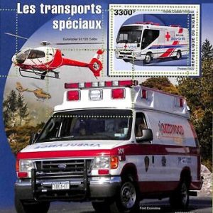 A9202 - NIGER - ERROR MISPERF Stamp Sheet -  2022 - TRANSPORT Special