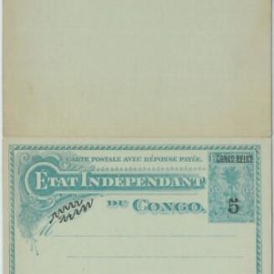 74622 - Belgian Congo Belge - POSTAL HISTORY - DOUBLE  Stationery Card H & G 31
