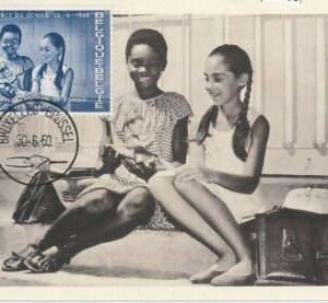 63408 -  BELGIUM - POSTAL HISTORY: MAXIMUM CARD 1960 -  INDEPENDENCE of CONGO