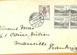 99119 - DÄNEMARK - POSTGESCHICHTE - BRIEF nach FRANKREICH 1939