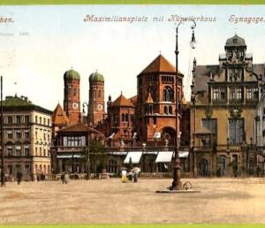 af3510 - JUDAICA vintage postcard: GERMANY - Munchen