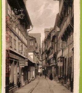 af3509 - JUDAICA vintage postcard: GERMANY - Judengasse