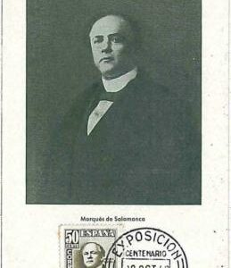 25451 - SPAIN - POSTAL HISTORY - MAXIMUM CARD - TRAINS : 1948