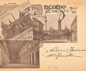 ab0837 - VINTAGE POSTCARD - ROME City