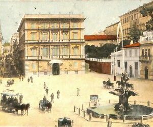 ab0750 - VINTAGE POSTCARD - ROME City: Piazza Barberini