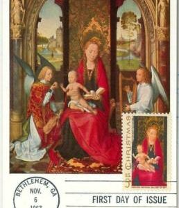 48312 - USA - MAXIMUM CARD - ART / CHRISTMAS : Memling 1967
